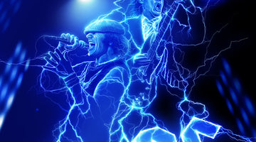 ADAM STOTHARD’S ELECTRIC AC/DC THE RAZORS EDGE WORLD TOUR 1990/1991 POSTER ON SALE INFO
